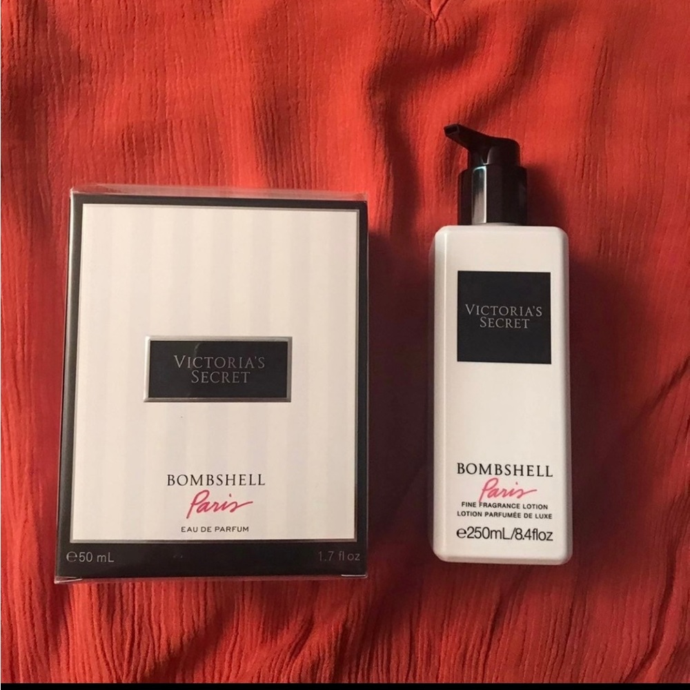 Bombshell Paris 1.7 oz and lotion.